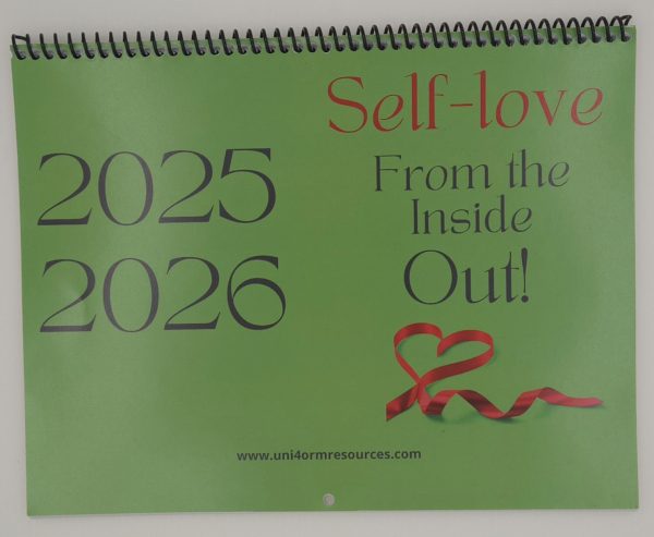 2025-2026 Self-love Inside Out!! Wall Calendar